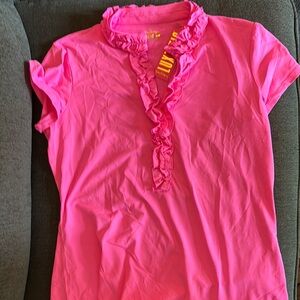 Brand new with tags Lilly Pulitzer gold top